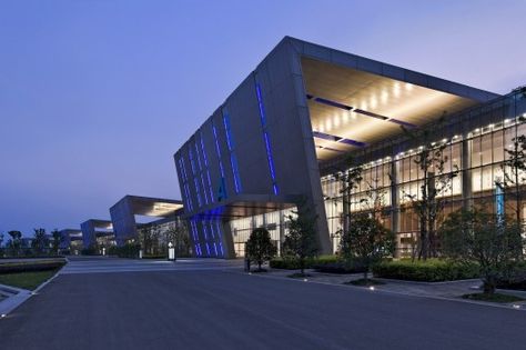 Nanjing Conference Center / tvsdesign | ArchDaily Conference Center Design, Conference Center, Nanjing, Design Center, Convention Centre, Natural Environment, Urban Design, Architecture Design, Multi Story Building