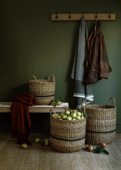 Our paint colours: a natural, seasonal palette | Neptune Style Anglais, English Interior, Deco Nature, Small Hallway, Hallway Storage, Square Side Table, English Design, Boot Room, Small Hallways