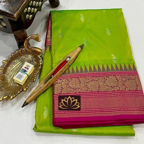 Pure silk Narayanpet pattu weaving meenakari motifs..jari weaving borders..heavy paithani weaving pallu..contrast blouse Silk mark certified..*Ready to shipPrice:8700+shipTo Buy, click here or Whatsapp image to chat directly with us: Whatsapp on+ 91 9502316419 Narayanpet Pattu Sarees, Fancy Sarees Party Wear, Blouse Silk, Contrast Blouse, Fancy Sarees, Pure Silk Sarees, Silk Blouse, Pure Silk, Silk Sarees