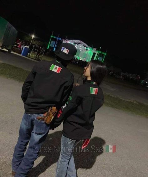 Ariat Mexican Jacket Outfit, Mexican Jacket Outfit, Couple Picture Ideas Mexican, Mexican And White Couple, Ariat Jacket Outfit, Outfits With Huaraches Mexican, Latina And Edgar Couple, Ariat Outfits, Mexican Couple Goals