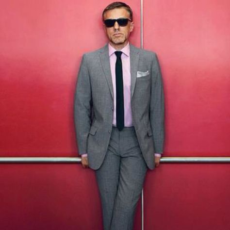 GQ Suit Guide, F Men, A Man In A Suit, Man In A Suit, Christoph Waltz, Grey Suit, What To Wear Today, Sharp Dressed Man, Suit Up