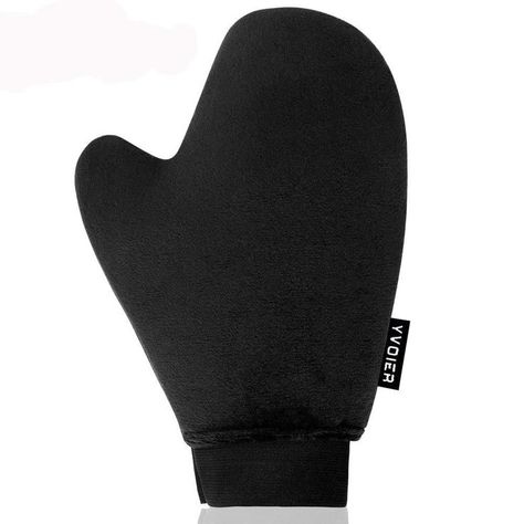 And here's the application glove I bought with the self tanner - super smooth, soft, and easy to use! Sunless Tanning Lotion, Best Self Tanner, Exfoliating Mitt, Tanning Mitt, Sunless Tanner, Self Tanning Lotions, Exfoliating Gloves, Self Tan, Self Tanning