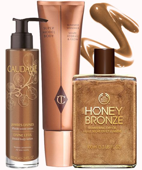 The Best Body Bronzers that Require Zero Commitment from InStyle.com Bronzer Tips, Makeup Utensils, Body Bronzer, Makeup Luxury, How To Apply Bronzer, Shimmer Oil, Bronzer Makeup, Matte Bronzer, Fashion And Beauty Tips