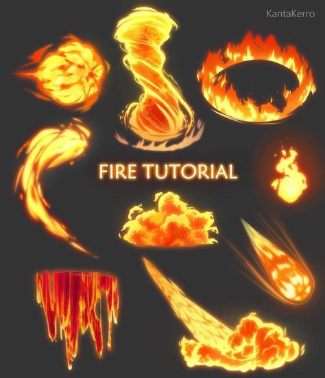 16.7k Likes, 42 Comments - art tutorials (@my.art.tutorials) on Instagram: “🔥FIRE MAGIC TUTORIAL🔥 Save&share so you don’t forget! Credit @kantakerro Follow…” Fire Tutorial, Magic Tutorial, Kartu Pokemon, Fire Magic, Fire Drawing, الفن الرقمي, Elemental Magic, Super Powers Art, Seni Dan Kraf