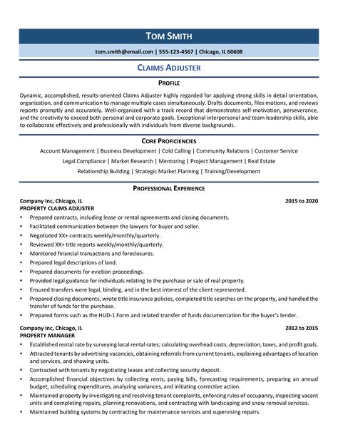 Claims Adjuster Resume: Samples & Template for 2020 Claims Adjuster Resume, Insurance Adjuster Training, Independent Claims Adjuster, Claims Adjuster, Office Assistant Resume, Chef Resume, Makeup Artist Resume, Resume Summary Examples, Professional Resume Examples