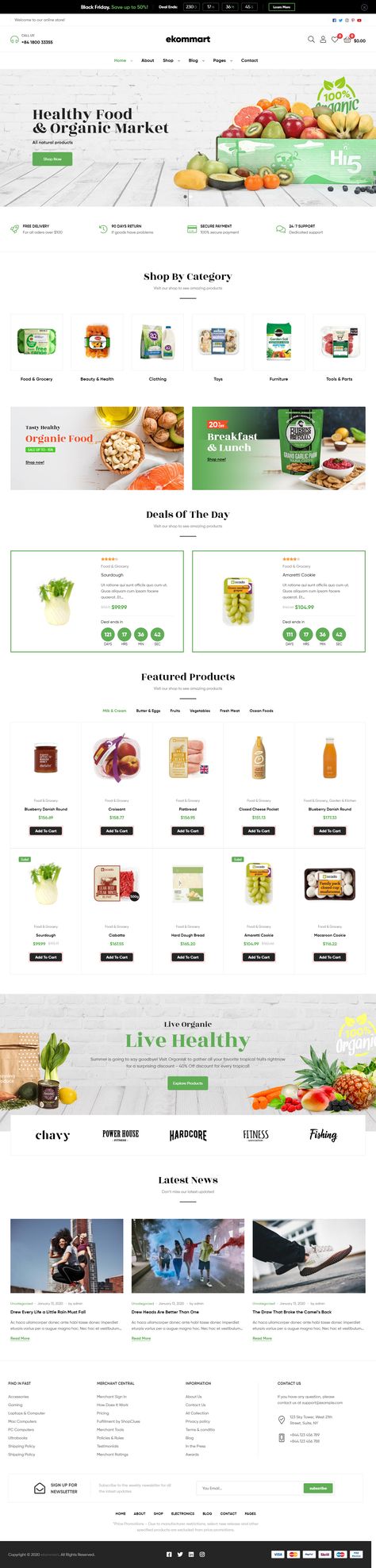 Website Category Page Design, Grocery Website Design Inspiration, E Commerce Web Design Templates, E Commerce Website Design Templates, Web Design Categories, E Commerce Website Design Inspiration, E Commerce Web Design Layout, E Commerce Homepage Design, Food Ecommerce Web Design