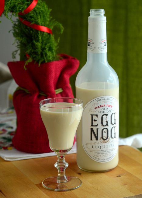 A review of Trader Joe's Eggnog Liqueur, a very grown-up option for eggnog fans that is made with fresh cream, spiced rum and brandy. Spiced Rum Cocktails, Homemade Liqueur Recipes, Expensive Champagne, Eggnog Cocktail, Eggnog Drinks, Rum Punch Recipes, Liqueurs Recipes, Eggnog Recipe, Rum Cocktails