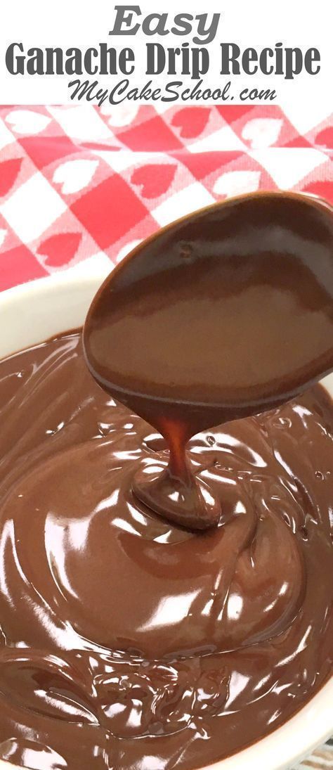 Ganache Drip Recipe, Easy Ganache, Frost Cupcakes, Ganache Drip, Cakes Chocolate, Ganache Recipe, Drip Drip, Chocolate Drip, Cake Fillings