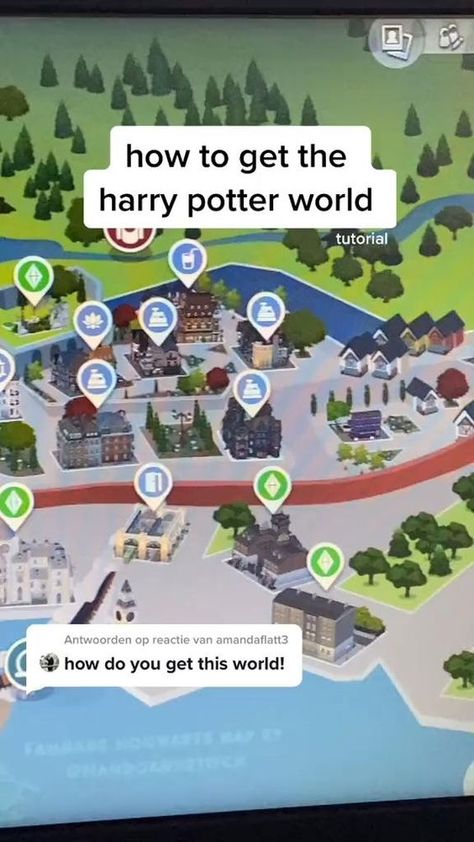 Sims 4 Mod House, Sims 4 Beginner, Paralives Game, Sims Harry Potter, Sims 4 Ideas Gameplay, Sims 4 Hacks, Sims 4 Harry Potter, Harry Potter Map, Sims 4 Ideas