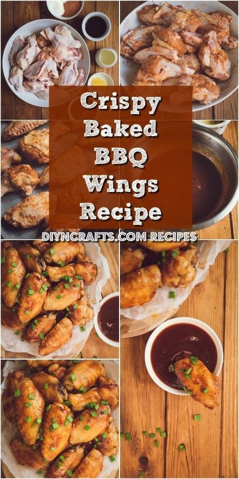 These Quick And Easy Crispy Baked BBQ Wings Are The Perfect Party Appetizer! #bbq #wings #chicken #diyncrafts Bbq Wings Recipe, Netflix Night, Party Wings, Wings Chicken, Bbq Wings, Chicken Ideas, Chicken Recipies, Best Party Food, Wings Recipe