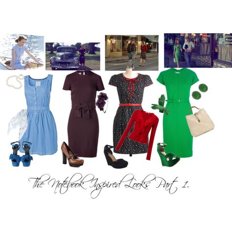 The Notebook Inspired Dresses | ... dresses, Diane Von Furstenberg dresses and Fat Face dresses. Browse The Notebook Fashion, Fashion 50s, Movie Inspired Outfits, Disney Bound Outfits, Polka Dots Fashion, Dapper Day, Diane Von Furstenberg Dress, The Notebook, Vintage Fits