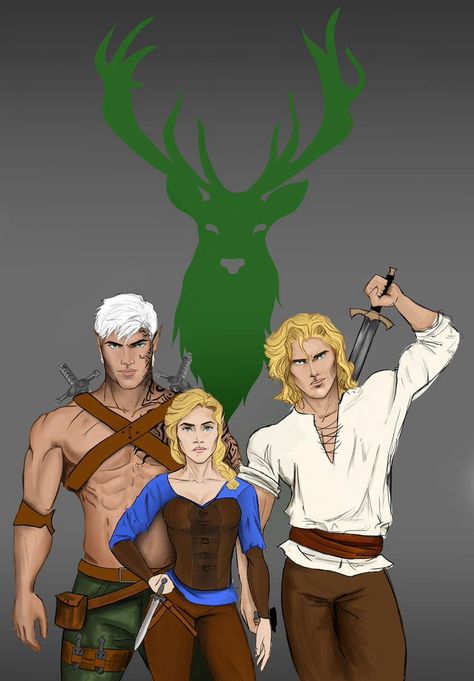 Not that I'm complaining but.... Why is Rowan the one shirtless? I would have thought Aedion would be the one Aelin And Aedion, Rowan Aelin, Aedion Ashryver, Queen Of Shadows, Throne Of Glass Fanart, Sara J Maas, Aelin Ashryver Galathynius, Celaena Sardothien, Throne Of Glass Books