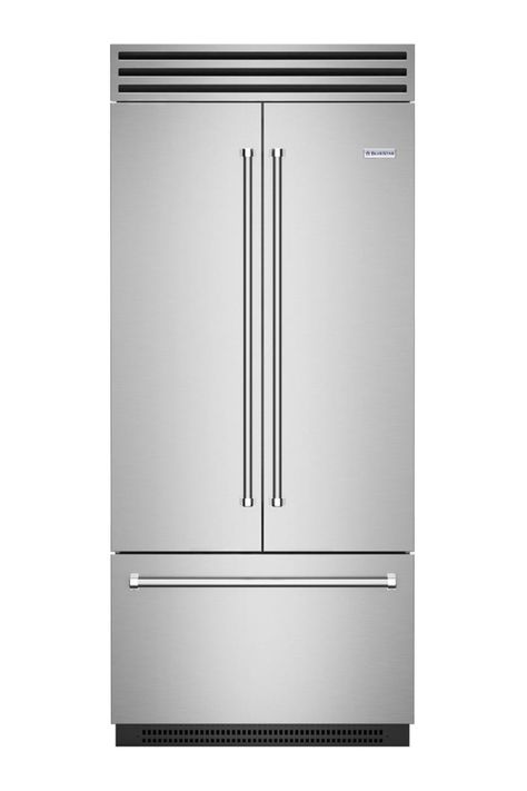 Tall Refrigerator In Kitchen, Built In Refrigerator Ideas, Built In Fridge, Built In Fridge Freezer, Full Refrigerator, Paneled Refrigerator, Fridge Smells, Subzero Refrigerator, Custom Refrigerator