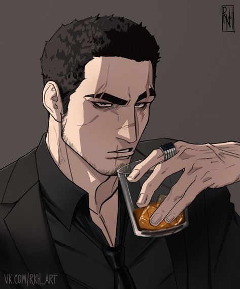 Older Man, Oc Drawings, Guy Drawing, Character Design Male, Cool Anime Pictures, Male Art, Drawing Base, Handsome Anime Guys, Art Inspiration Drawing