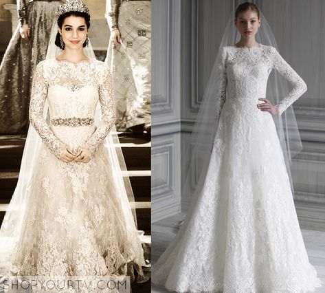 Reign Wedding Dress, Reign Dresses Mary, Reign Wedding, Reign Outfits, Castle Dress, Monique Lhuillier Bridal, Reign Fashion, Reign Dresses, Mary Dress