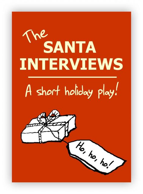 The Santa Interviews Short Drama Script, Christmas Plays For Kids, Play Scripts For Kids, Skits For Kids, Christmas Concert Ideas, Christmas Skits, Christmas Drama, Short Skits, Kids Comedy