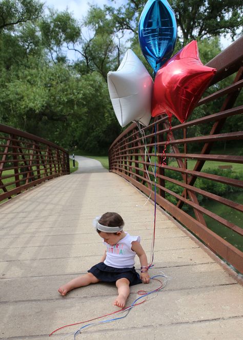 Photo Credit: Inspyerd Photography A Fourth of July First Birthday Photo Shoot Fourth Of July First Birthday, Birthday Surprises For Her, Photoshoot Boy, Independence Day Photos, 4th Of July Photos, Birthday Photo Shoot, Holiday Photoshoot, Diy Baby Clothes, First Birthday Decorations