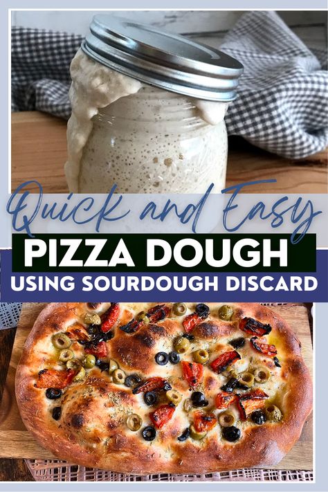 How to Make Pizza Crust with Sourdough Discard - Better Baker Club What To Make With Sourdough Discard, Sourdough Discard Pizza Crust, Sourdough Discard Pizza Dough, Discard Pizza Dough, Sourdough Discard Pizza, Sourdough Discard Recipes, Sourdough Pizza Dough, Sourdough Breads, Sourdough Pizza Crust