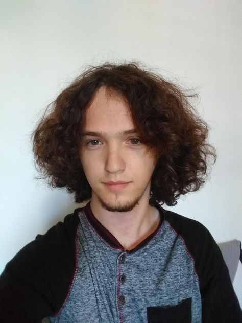 Any advice for ridiculously curly and frizzy unmanageable long hair like mine?- ThorGift.com - If you like it please buy some from ThorGift.com Men's Hairstyle, Mens Hairstyles, Long Hair, Long Hair Styles, Hair Styles, Hair