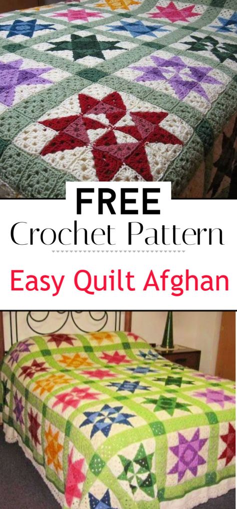 Crocheted Bedspreads Pattern, Granny Afghan Crochet, Crochet Quilt Pattern Squares, Free Crochet Quilt Afghan Patterns, Crochet Quilt Pattern Afghan Blanket, Free Crochet Along Patterns, How To Crochet C2c, Free Easy Crochet Afghan Patterns, Crochet Quilt Squares Free Pattern