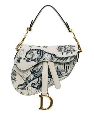 Pre-Owned Designer Bags for Women | FARFETCH US Vintage Luxury Bags, Christian Dior Saddle Bag, Mini Toile, Christian Dior Bag, Dream Bags, Dior Saddle, Embroidered Leather, Pretty Bags, Demi Fine Jewelry