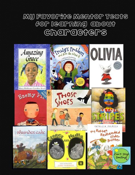 Mentor Texts to teach characters, character traits, how they change, etc. Characters Reading, Teaching Character Traits, Writing Mentor Texts, Teaching Character, Reading Unit, Literary Elements, Third Grade Reading, 5th Grade Reading, 4th Grade Reading