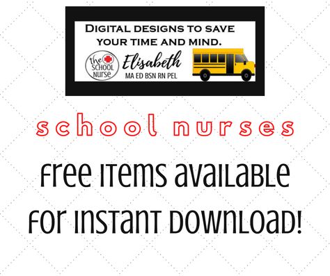 Attention School Nurses! Find free school nurse items available for instant download in my TpT store. School Nurse Posters Free Printable, School Nurse Printables, School Nurse Elementary, School Nurse Posters, Nurse Schedule, School Nurse Office, School Nursing, Nurse Office, Nurse Stuff