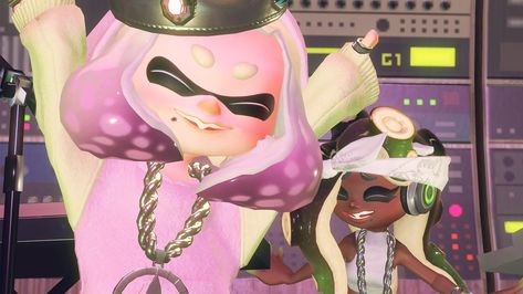 Pearl Fanart, Marina Splatoon, Pearl And Marina, Off The Hook, New Video Games, Squid Games, The Hook, Know Your Meme, Big Men