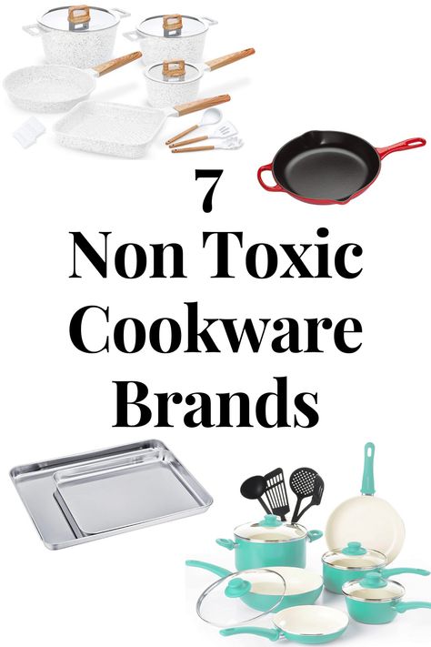 Non Stick Cookware, Non Toxic Kitchen Essentials, Toxic Cookware, Nontoxic Cookware, Best Non Toxic Cookware, Non Toxic Cookware Brands, Non Toxic Pots And Pans Cookware Set, Eco Friendly Cookware, Non Toxic Cookware