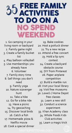 No Spend Weekend, Baby Boy Fashion Summer, 40 Gifts, Aesthetic Family, Free Family Activities, No Spend, Potluck Dinner, Family Fun Night, Confidence Kids