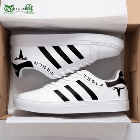 tesla 3d over printed stan smith shoes 1 HMDKd Nice Black Shoes, Eminem Merch, Black Shoes For Men, Outfit Comfortable, Smith Shoes, Mens Shoes Black, Jeep Wrangler Rubicon, Sale Off, Robbie Williams