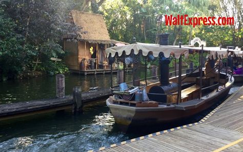 Jungle Cruise Boat Diy, Jungle Cruise Boat, Jungle Cruise Disneyland, Disney Map, Boat Diy, Hidden Mickeys, Jungle Cruise, Cruise Boat, Disney Rides