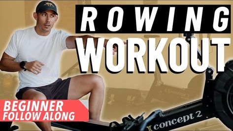 Learn to row the right way the first time. Join us for the first 5 minutes as we teach you how to set up on the rowing machine and then give you a 5-minute workout. #rowingmachine #rowingworkouts Beginner Row Machine Workout, Rowing Workouts, Machine Workouts, Wings Workout, Rower Workout, Rowing Machine Workout, Boys In The Boat, Fitness And Exercise, Rowing Workout