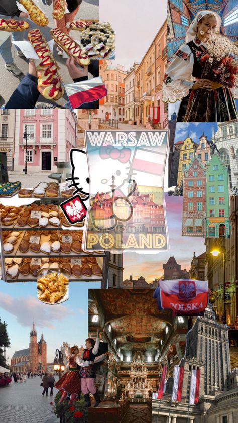 #Poland #aesthetic #collage #viralpost #country #travel #PolishFood #pierogi #Warsaw Poland Aesthetic, Polish Pierogi, Poland Culture, Poland Travel, Warsaw Poland, Polish Recipes, Aesthetic Collage, Viral Post, Eastern Europe