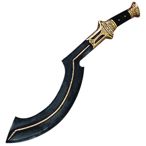 Ashanti's weapon - Egyptian Khopesh Khopesh Tattoo, Khopesh Design, Egyptian Khopesh, Egyptian Staff, Egyptian Scepter, Egyptian Scythe, Ancient Egypt Aesthetic Gold, Ardeth Bay, Ancient Egyptian Swords