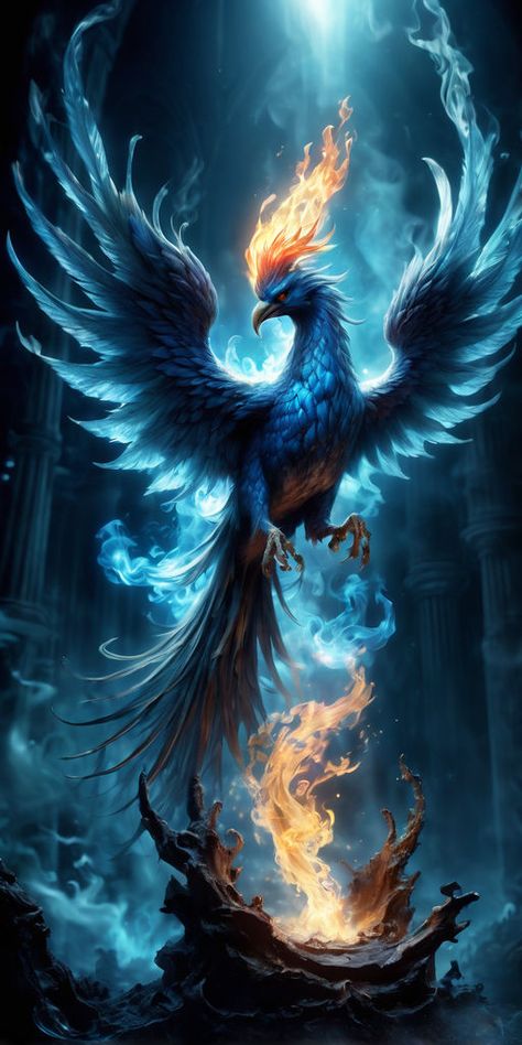 Phoenix Bird Art, Phoenix Wallpaper, Phoenix Artwork, Phoenix Images, Mythical Creatures Fantasy, Dragon Artwork Fantasy, Phoenix Art, Phoenix Bird, Bird Wallpaper