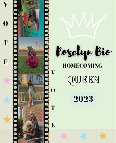 Hoco Nomination Post Instagram, Hoco Nomination Post, Homecoming Court Ideas High School, Instagram Campaign Post Ideas, Barbie Hoco Campaign, Flyers For Student Council, Sga Campaign Flyers, Prom Royalty Campaign, Hoco Campaign Flyers