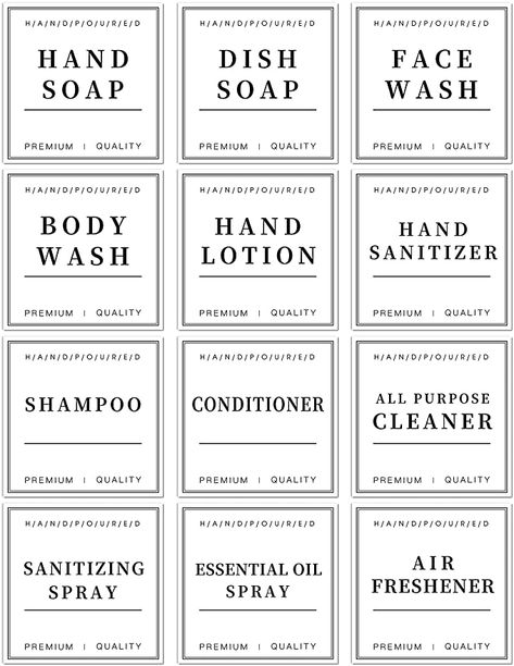 Label Produk, Neutral Bathroom Decor, Bathroom Counter Decor, Bathroom Stickers, Soap Labels, Dish Soap Dispenser, Hand Soap Dispenser, Kitchen Soap Dispenser, Stunning Bathrooms