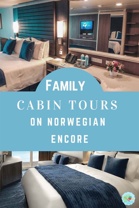 Cabins for families on Norwegian Encore Ncl Encore, Ncl Escape, Norwegian Encore, Ncl Epic, Cruise 2023, Family Cabin, Alaskan Cruise, Family Of 5, Norwegian Cruise Line