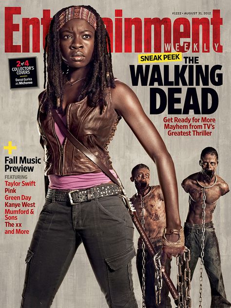 Kanye West Son, Michonne Walking Dead, Danai Gurira, Michael Rooker, Fall Music, Mumford & Sons, Evil Dead, Good Day Song, Entertainment Weekly