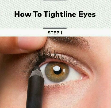 Tightlining Eyeliner, Tightline Eyes, Best Eyeliner For Tightlining, Best Eyeliner For Waterline, Tightlining Eyes, Quick Eye Makeup, Hooded Eye Makeup Tutorial, Eyeliner For Hooded Eyes, Eyeliner Tips