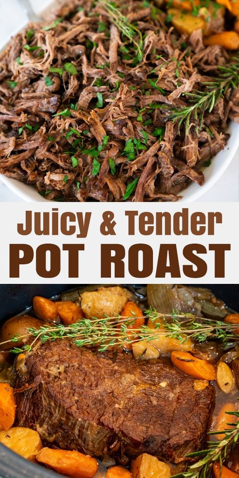 Clean Eating Pot Roast, Gluten Free Roast Crockpot, Crockpot Pot Roast With Gravy, Pot Roast Gluten Free, Beef Roast Crockpot Recipes, Potroast Slowcooker, Crockpot Roast Beef, Crockpot Dinners Healthy, Crockpot Pot Roast