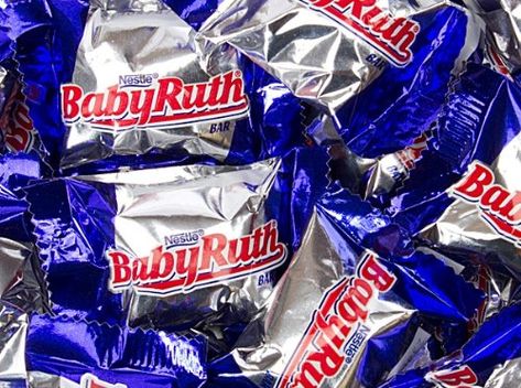 Mini Baby Ruth Chocolate, 5LBS Purple Cake Pops, Baby Ruth Bars, Baby Ruth, Gourmet Food Store, Sugar Free Candy, Sprinkle Baby Shower, Healthy Lunchbox, Bulk Candy, Candy Bars