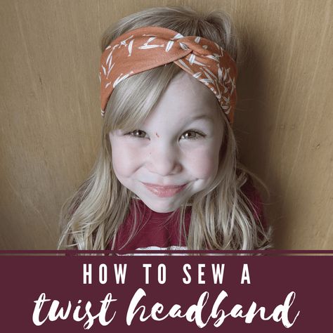 Beginner Patterns, Sewing Headbands, Diy Baby Headbands, Jersey Headband, Fleece Headbands, Headband Tutorial, Sewing School, Headband Outfit, How To Make Headbands