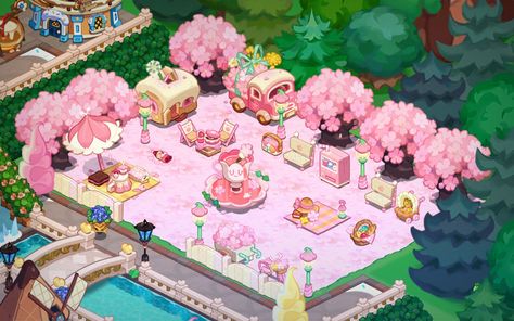 Cookie run kingdom layout Crk Pink Layout, Crk Kingdom Layout Ideas Pink, Cookie Rub Kingdom Layout, Pink Cookie Run Kingdom Layout, Hollyberry Cookie Run Kingdom Layout, Cookie Run Kingdom Layouts, Cookie Run Kingdom Layout Entrance, Cookie Kingdom Layout Ideas, Cookierun Kingdom Layout