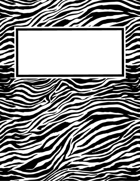 Free printable zebra print binder cover template. Download the cover in JPG or PDF format at http://bindercovers.net/download/zebra-print-binder-cover/ Binder Cover Templates, Binder Covers Printable, Purple Zebra, Writing Paper Printable, Notebook Cover Design, Binder Cover, Cover Templates, Adult Coloring Book Pages, White Zebra