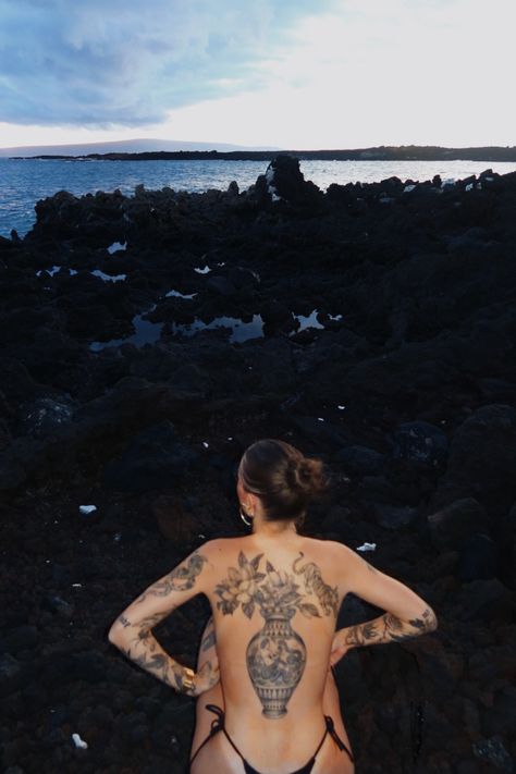 Woman With Tattoos, Back Tattoo, Tattoos, On Instagram, Instagram, Art