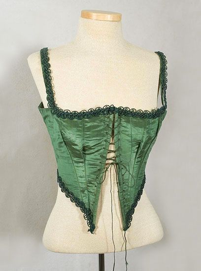 Gail Carriger - the1870svictorian: Top: Swiss waist, silk... Swiss Waist, Corset Outfit, Vintage Corset, Vintage Textile, Clothing Vintage, Silk Taffeta, Moda Vintage, Mode Inspo, Mode Vintage