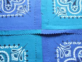 Quilt Bandana, Bandana Quilts, Picnic Quilts, Bandana Quilt, Tshirt Quilts, Bandana Crafts, Upcycle Denim, Bandanas Diy, Bandana Blanket