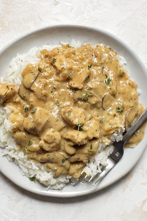 Life Made Simple, Chicken Stroganoff, Rice Chicken, Diner Recipes, Chicken Steak, Makanan Diet, Chicken Rice, Rice Recipe, Recipes Food